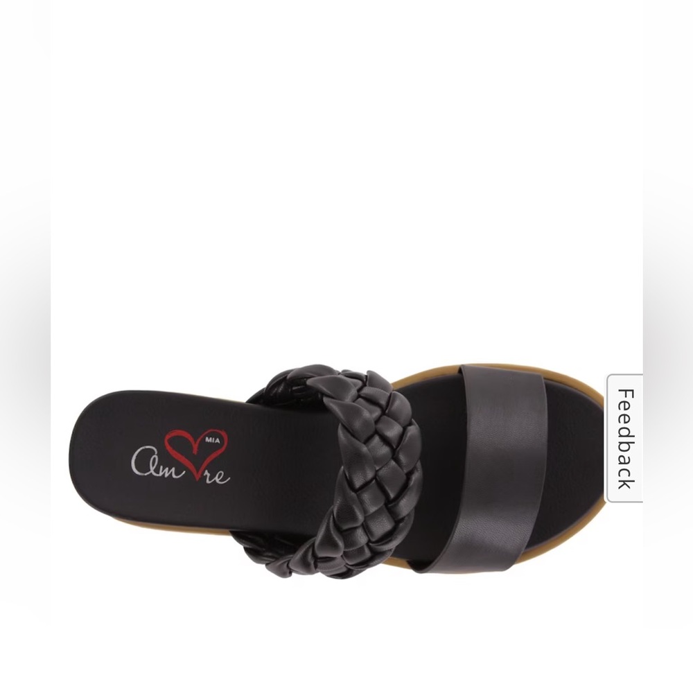 Mia braided platform sandals - Picture 3 of 6